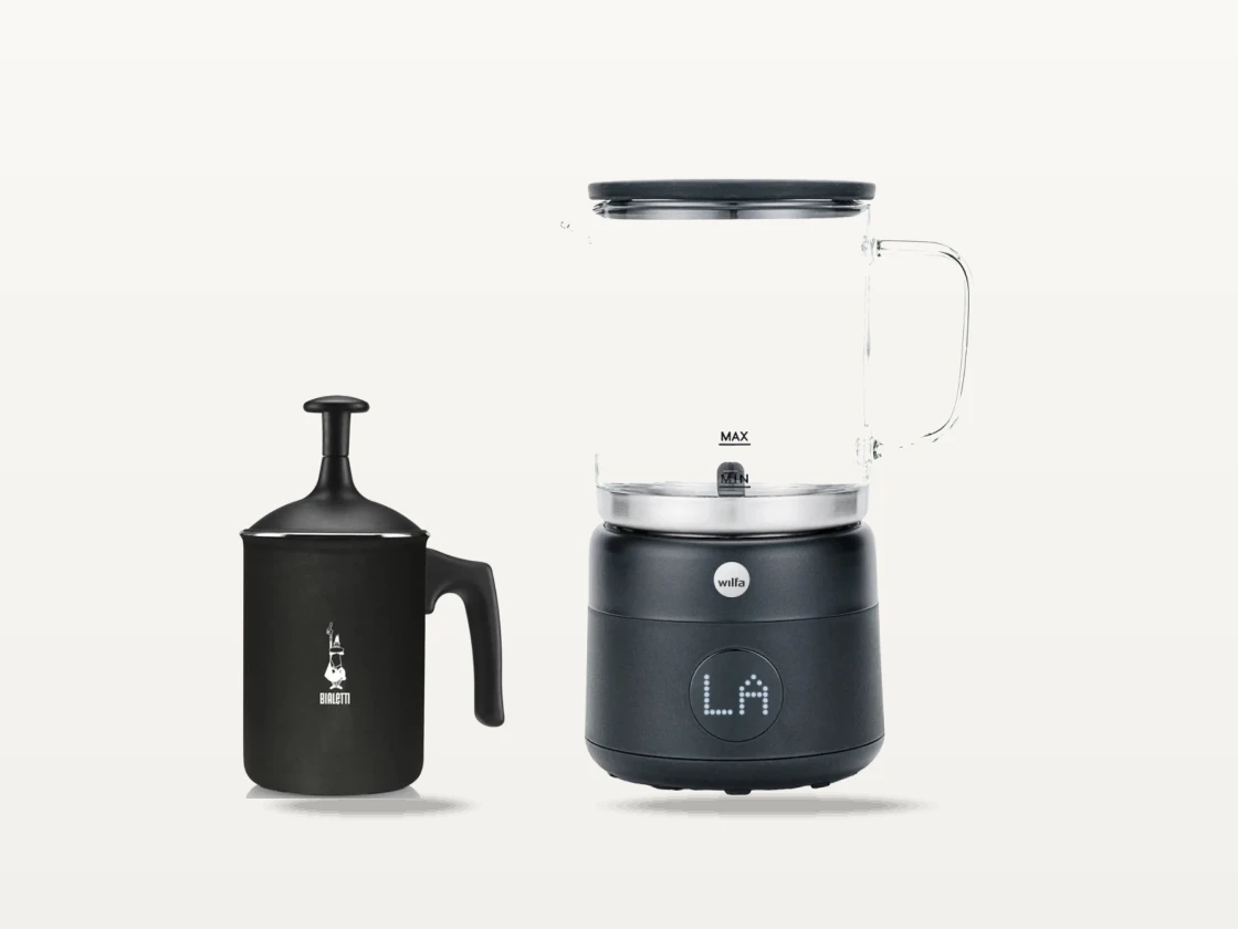 Wilfa Silky MF1B-250 och Bialetti Tuttocrema 965388, två av modellerna vi lyfter fram